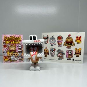 Tokidoki Fast Food Besties Series | PIZZASAURUS | Blind Box Design Toy Figure
